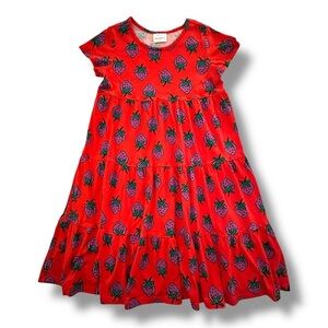 Hanna Andersson | Strawberry Twirl Power Dress (10) 🍓